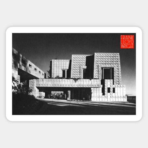 Ennis House Sticker by dumb stuff, fun stuff